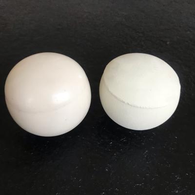 China High Density Aluminum Oxide Ball / Yellowish Ceramic Grinding Media  for sale