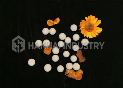 China Hollow Granulation Alumina Grinding Ball / Ceramic Grinding Media Wear Resistant for sale