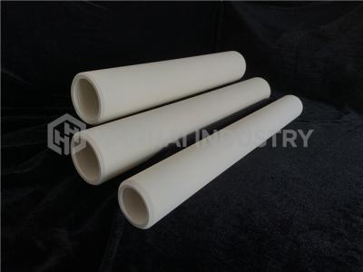 China Kiln Alumina Ceramic Pipe For Water Permeable Brick Long Service Life for sale
