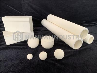 China Super High Temperature Kiln Roller / Alumina Ceramic Roller 1250°C Thermal Shock Resistance for sale