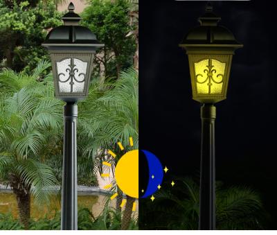 China LEDs Solar Energy European Lawn Light Garden Light Villa Light Stainless Steel Garden Light Grassland Lamp Outdoor Land for sale