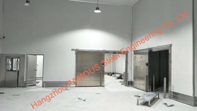 China Steel building walk in cooler & freezer cold room fishing equipment chiller for restaurant using for sale