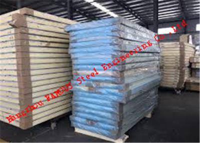 China Large Refrigerated Cold Room Panel And PU Sandwich Panels For Walk In Modular Freezer Room Cooler for sale