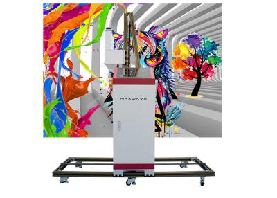 China Single Head Dx7 3D Vertical Wall Painting Machine Printer Full Automatic for sale