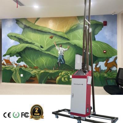 China Height 2.5m Vertical Mural Wall Printer For Advertising for sale