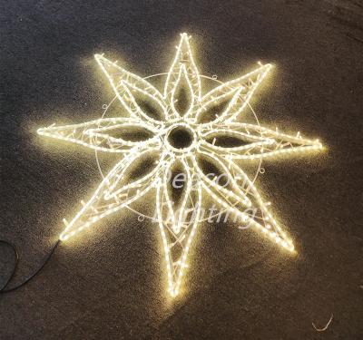 China giant led snowflakes for sale