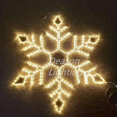 China Christmas snowflake rope light for sale