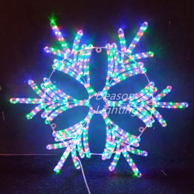China snowflake outdoor christmas lights for sale