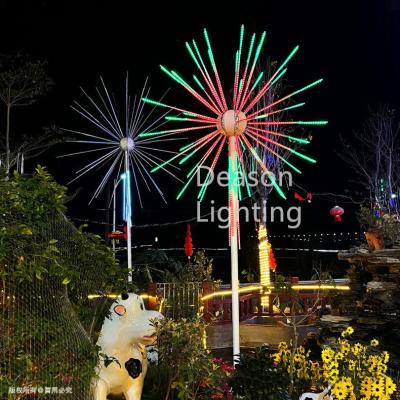 China led firework pole lighting for sale