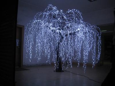 China LED lighted willow tree for sale
