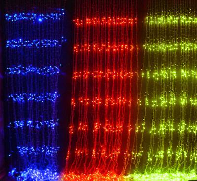 China Christmas LED Waterfall Curtain Light for sale