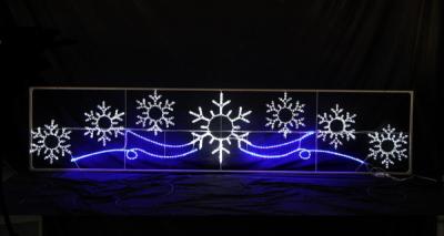 China Christmas snowflake lights outdoor street decoration lights for sale