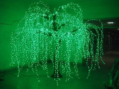 China Led Green Willow Tree Light outdoor holiday decoration on sale for sale