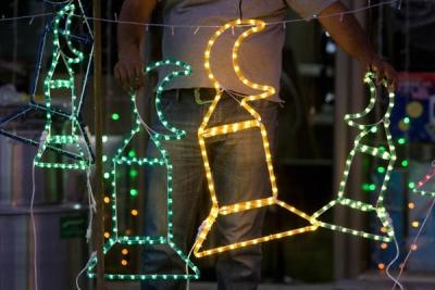 China ramadan decoration led lantern for sale
