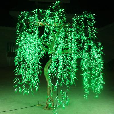 China outdoor LED Willow tree light / led weeping willow tree lighting for sale