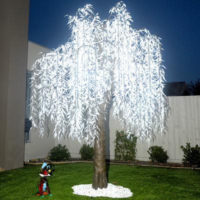 China white artificial led weeping willow tree light for sale
