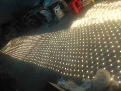 China led mesh christmas decoration led large net lights for bushes for sale
