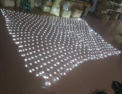 China 220v 240v large outdoor christmas lights decorate ceiling led custom made christmas net lights for sale