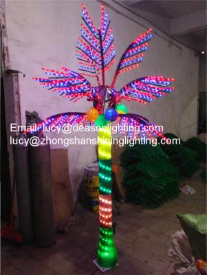 China tiara coconut lighted palm tree light for sale