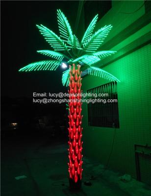 China led lighted palm trees for sale