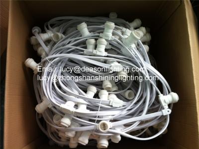 China Led festoon string lights for sale