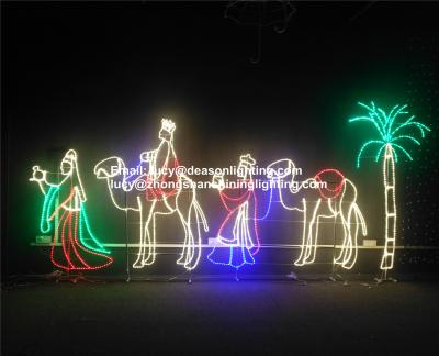 China outdoor lighted nativity sets for sale