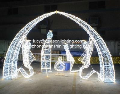 China LED Lighted Christmas Nativity Scene for sale