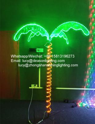 China Led rope light palm tree for sale