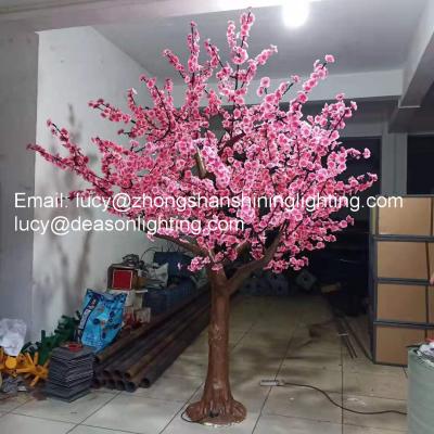 China outdoor artificial trees with lights for sale