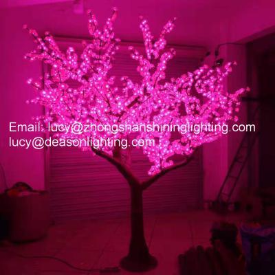 China Led artificial plum blossom tree light for sale