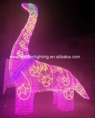 China large dinosaur outdoor christmas decorations for sale