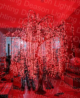 China rgb color changing led weeping willow tree light for sale