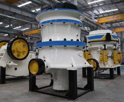 China Copper  Gold Iron Ore  Hydraulic Cone Crusher High Speed 318-1050tph for sale