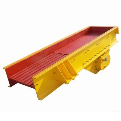 China Tray Linear Vibratory Feeder Vibrating Screen Feeder In Coal Handling Plant for sale