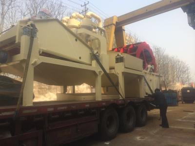 China recuperação 3.7kw da maquinaria de mineração da areia do rio 280tph à venda