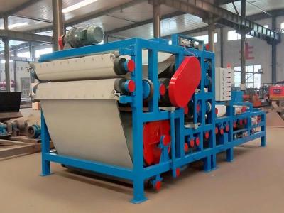 China Vacuum Belt Filter Press For Wastewater Treatment Mining for sale
