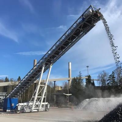 China Coal Mine Conveyor Belt For Mining Industry Gravel Conveyor Belt 2m S for sale