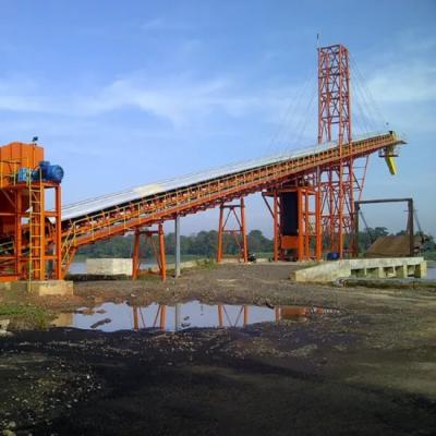 China 1000tph Underground Conveyor Belt Systems Mud Tripper Mine Cement Stone Plant for sale