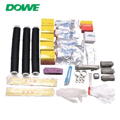 China DUWAI ThreeCore Silicone Rubber Insulated Cold Shrink 20kV Cable Bushing Kit Intermediate Connection for sale