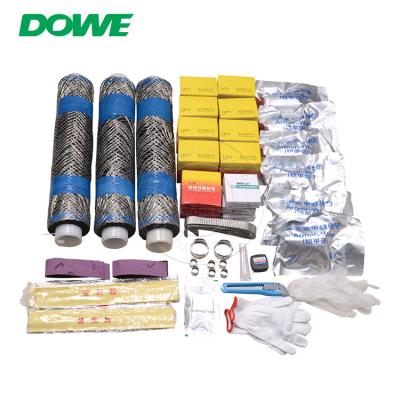 China DUWAI Three Core Silicone Rubber Insulated Cold Shrink 26/35kV Cable Bushing Kit Intermediate Connection for sale