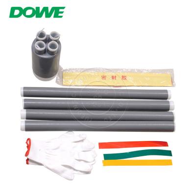 China DUWAI Four Core Silicone Rubber Cold Shrink Tube for Cable Termination for sale