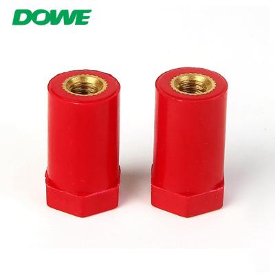 China Screw Terminal Bus Bar Isolator Polyester Insulator M6 Car Hex Round Composite for sale