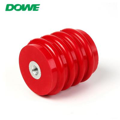 China Red High Voltage Bus Bar Insulator Round Epoxy Resin for sale