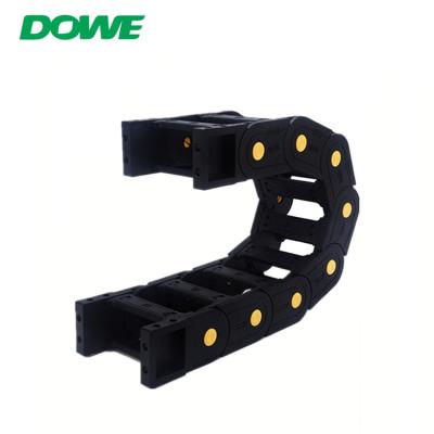 China H45x60 Bridge Towline Yellow Strength Machine Tool Accessories Nylon Cable Tow Chain for sale