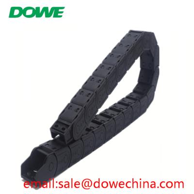 中国 T25x38 Flexible Control Cable Detachable Durable Electrical Energy Plastic Cable Drag Chain For CNC 販売のため