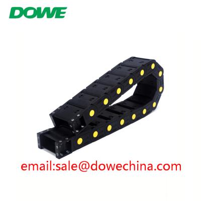 중국 Machine Tool Accessories Flexible Control Cable Track PA66 H20X38 Drag Chain Plastic 판매용