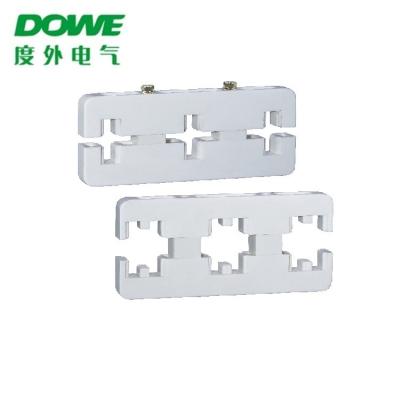 China Yueqing DOWE  SMC Insulators D0-270L 8x80 Three Phase Bus Bar Frame Busbar Insulator Support for sale