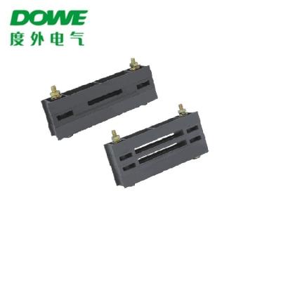 China Yueqing DOWE  Bus Bar Polymer Insulator LMJ1 Low Voltage Insulators Zero Busbar Clamp for sale