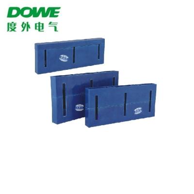 China Yueqing DOWE SMC Insulators AMJ2 10x100  Double Busbar Clip Cast Resin Insulator for sale