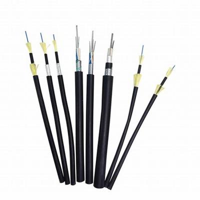 China Double Sheath 24 Core Adss Fiber Cable Hydrolysis Resistant for sale